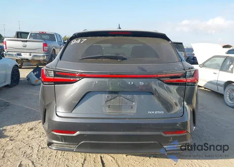 2025 Lexus Nx 250 from USA, damaged, VIN 2T2ADCAZ0SC024438